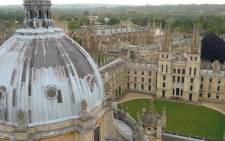 A general view of the University of Oxford. Picture: Facebook.om.