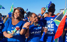 Supporters of the Democratic Alliance (DA) at the party's Phethogo Rally on 4 May 2019. Picture: @Our_DA/Twitter.