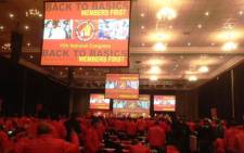 FILE: NUM members at the 15th National Congress on 5 June 2015. Picture: Twitter via @NUM_Media.