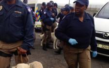 FILE: Cape Town Metro police officials carried out drug raids at Walmer Secondary School in 2014. Picture: Lauren Isaacs/EWN.