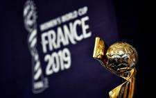FILE: The Fifa Women's World Cup trophy on display ahead of the draw for the 2019 Women's World Cup in Paris on 8 December 2018. Picture: AFP