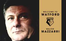 Italian Walter Mazzarri. Picture: @WatfordFC via Twitter. 