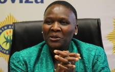 National Police Commissioner Riah Phiyega speaking to the media on 14 June 2012. Picture: Taurai Maduna/EWN