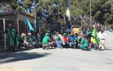 FILE: The miners fear being infected because social distancing is near impossible inside deep mine shafts. Picture: @_AMCU/Twitter.