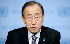 United Nations Secretary-General Ban Ki-moon. Picture: EPA/Justin Lane.