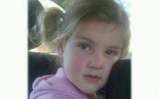 Four-year-old Jasmin Pretorius's body was found under a bed in her father's house in Brakpan on Gauteng's East Rand. Picture: Supplied. 