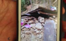 FILE: A Nepalese woman has described how her young daughter died right beside her and several other family members were injured when the devastating magnitude 7.8 earthquake hit the country. Picture: Mia Lindeque/EWN.