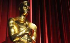 An Oscars statue is seen before the start of the 83rd Annual Academy Awards Nominations Announcement 25 January 2011. Picture: AFP