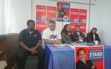 The ACDP launches its Western Cape manifesto and introduces mayoral candidate Ferlon Christians (in white T-shirt). Picture: @ACDPWC/Twitter