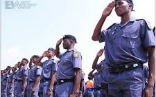 Members of the South African Police Service (SAPS). Picture: Taurai Maduna/Eyewitness News