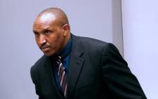 In this file photo taken on 28 August 2018 former Congolese warlord Bosco Ntaganda arrives at the courtroom of the International Criminal Court (ICC) during the closing statements of his trial in the Hague, the Netherlands. Picture: AFP