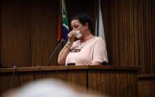 Pauline Gericke, the grandmother of convicted child rapist Nicholas Ninow, gives testimony in mitigation of sentence at the High Court in Pretoria on 16 October 2019. Picture: Xanderleigh Dookey/EWN