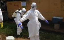 FILE: Three Ebola cases emerged in Liberia on Friday. Picture: The WHO official Facebook page.