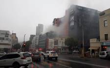 Fire at Public Protector's CT office leaves storeroom and documentation damaged.