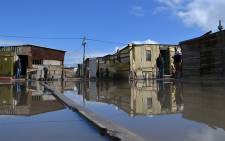 Residents of Kosovo informal settlement in Cape Town were badly affected by flooding caused by heavy rain in August 2013. Picture: Aletta Gardner/EWN