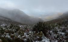 FILE: A cold front which has hit the Western Cape is expected to bring snow and heavy rainfalls. Picture: Stephen Phillipson