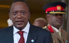 The fate of the politically fraught trial of Kenyan President Uhuru Kenyatta could be decided on Wednesday. Picture: AFP.
