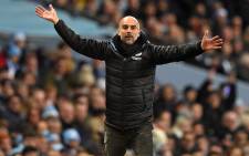 FILE: Manchester City's Spanish manager Pep Guardiola gestures on the touchline during the English Premier League football match between Manchester City and Leicester City at the Etihad Stadium in Manchester, north-west England, on 21 December 2019. Picture: AFP