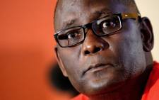 FILE. Zwelinzima Vavi has warned tension between the EFF & ANC places Parliament’s credibility in jeopardy.Picture: AFP.
