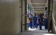 FILE: Pupils from St George Primary in Lavender Hill are sent home as a result of gang violence. Picture: EWN