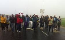 Philippi residents demonstrate over service delivery issues on 4 June 2012. Picture: Carmel Loggenberg/EWN.