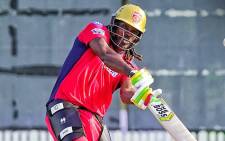 West Indies batsman during a training session with the Punjab Kings. Picture: @PunjabKingsIPL/Twitter