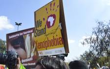 FILE: Thousands of people took part in the anti-xenophobia march, calling for end to attacks on foreign nationals in Johannesburg on 23 April 2015. Picture: Emily Corke/EWN.