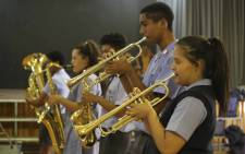 The Settlers High School's Dynamix Jazz Band. Picture: Cindy Archillies/EWN
