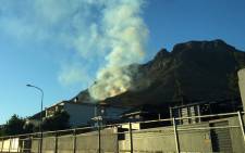 Fire on Table Mountain on 28 February 2015. Picture: Aletta Harrison/EWN.
