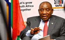 President Cyril Ramaphosa at a media briefing on 3 June 2021. Picture: GCIS