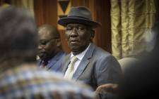 Minister of Police Bheki Cele at the announcement of the new NDPP at the Union Buildings in Pretoria on 5 December 2018. Picture: Thomas Holder/EWN