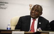 President Cyril Ramaphosa at the Heads of Mission Conference in Pretoria. Picture: Abigail Javier/EWN