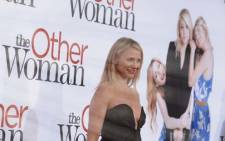 Actress Cameron Diaz attends the premiere of Twentieth Century Fox’s ‘The Other Woman’ in Westwood, California. Picture: AFP. 