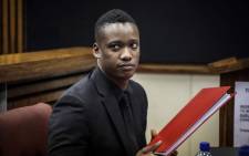Duduzane Zuma in the Randburg Magistrates Court for his culpable homicide matter. His trial started on 26 March 2019. Picture: Abigail Javier/EWN
