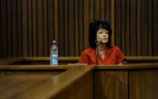 Gang-rape and torture victim Ina Bonette is seen in the North Gauteng High Court on Wednesday, 21 November 2012. Picture: Werner Beukes/SAPA