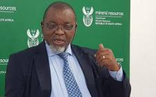 FILE: Mineral Resources Minister Gwede Mantashe. Picture: @DMR_SA/Twitter
