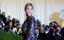 FILE: Beyonce at the 2012 Met Gala in New York. Picture: AFP.