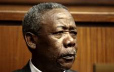 Late former police chief and ex-president of Interpol Jackie Selebi: Picture: AFP.