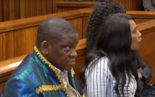 A screengrab of Pastor Timothy Omotoso in the Port Elizabeth High Court.