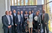 Joburg Mayor Mpho Phalatse and her mayoral committee members. Picture: @CityofJoburgZA/Twitter