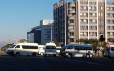 FILE: Taxi's blocking the entrance to the Midrand Gautrain station, motorists are advised to park elsewhere and walk in. Picture: Khumu Thema/EWN