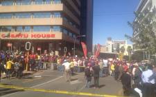 Cosatu's Patrick Craven says it's clear that both sides in this dispute want peace. Picture: Jacob Moshokoa/EWN.