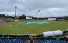 Rain delays play at the start of day 2 of the first Test between South Africa and India at Centurion on 27 December 2021. Picture: @OfficialCSA/Twitter