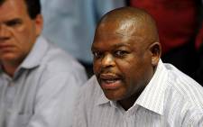 National Union of Mineworkers General Secretary Frans Baleni. Picture: EWN.