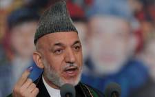 Afghan President Hamid Karzai. Picture: AFP