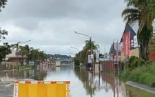 Streets of Ladysmith were flooded on 17 January 2022 after heavy rains. Picture: Nhlanhla Mabaso/Eyewitness News
