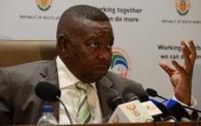 Minister of Higher Education and Training, Blade Nzimande. Picture: Christa Eybers/EWN.