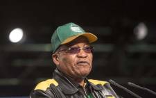 FILE: President Jacob Zuma addresses the ANC national policy conference at Nasrec on 30 June 2017. Picture: Thomas Holder/EWN