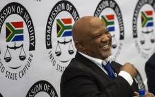 Former Deputy Finance Minister Mcebisi Jonas at the State Capture inquiry on 24 August 2018.  Picture: Christa Eybers/EWN