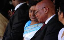 President Jacob Zuma and Sally Padayachie. Picture: GCIS